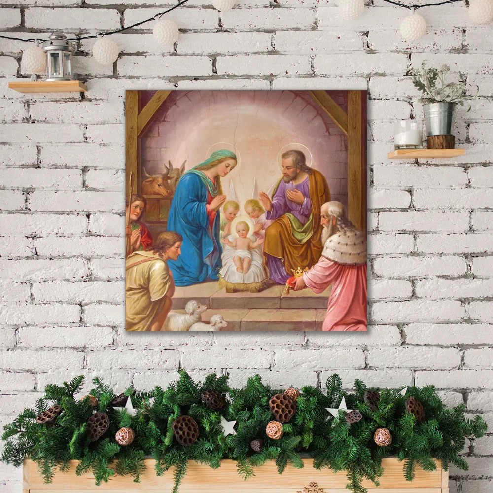 Obraz Canvas Stajenka Boże Narodzenie Jezus