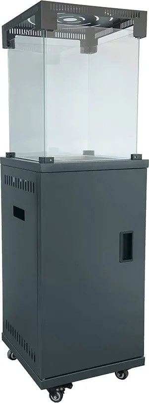 OGRZEWACZ GAZOWY DO OGRODU MIR-H49-24A Z POKROWCEM