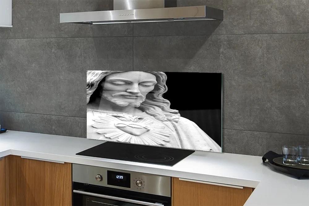 Szklany Panel Pomnik Jezusa Chrystusa