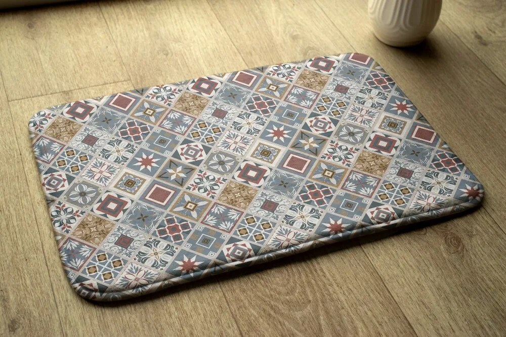 Dywanik łazienkowy Dywanik łazienkowy Wzory Geometryczne