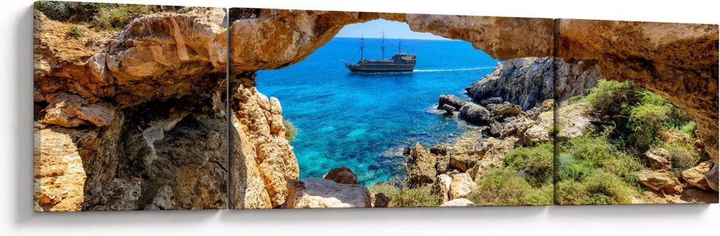 Obraz - Cape Greco (170x50 cm)