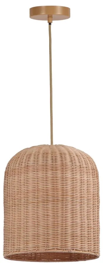 Rattanowa lampa wisząca SULION Babel, wys. 135 cm