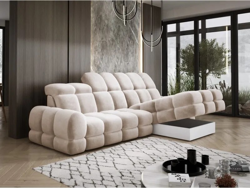 Narożnik TOLLO MINI z elektryczną regulacją siedziska WERSAL