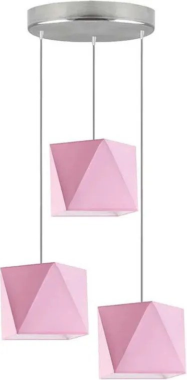 Lampa wisząca z abażurami nad stół - G2-T07