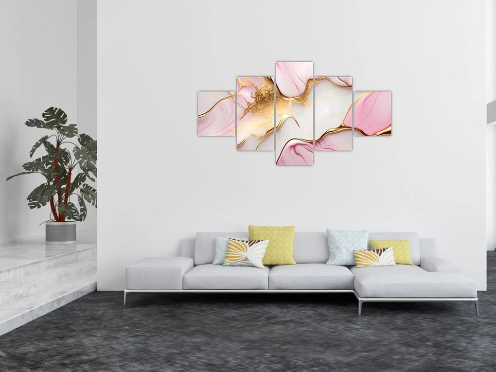 Obraz - Marmurowa konstrukcja (125x70 cm)