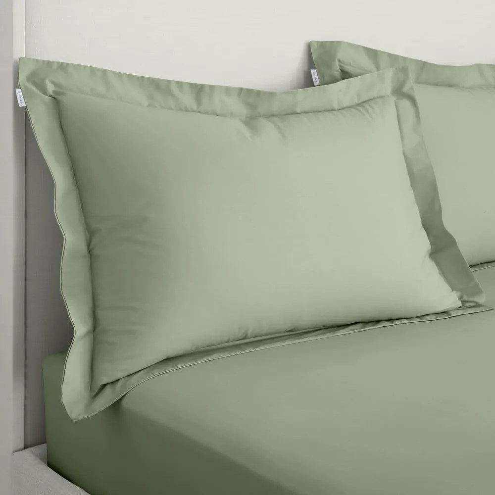 Poszewki na poduszki z perkalu bawełnianego zestaw 2 szt. 50x75 cm Cotton Percale – Bianca