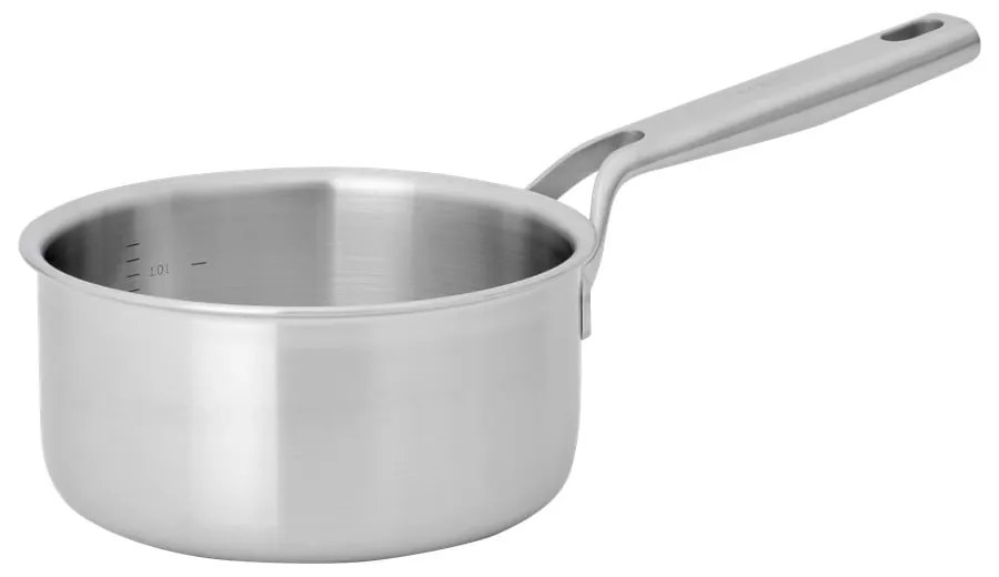 Garnek ze stali nierdzewnej z pokrywką odpowiedni na indukcję 1,2 l Lucca 3.0 – FABINI