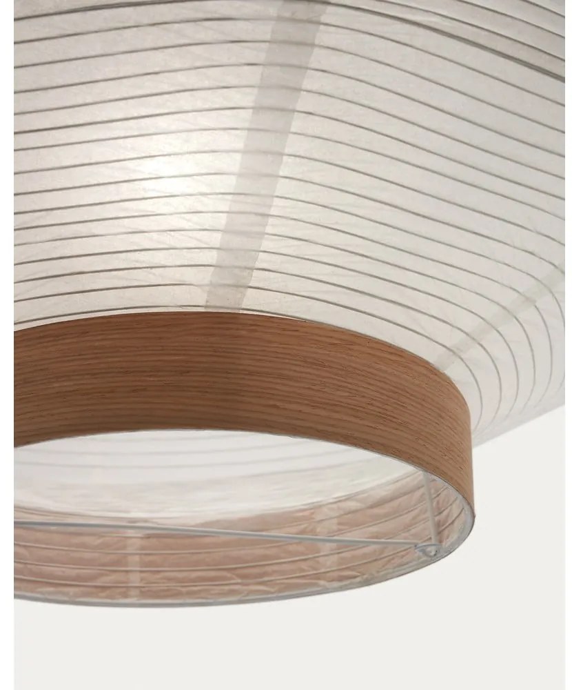 Biały abażur ø 55 cm Hila – Kave Home