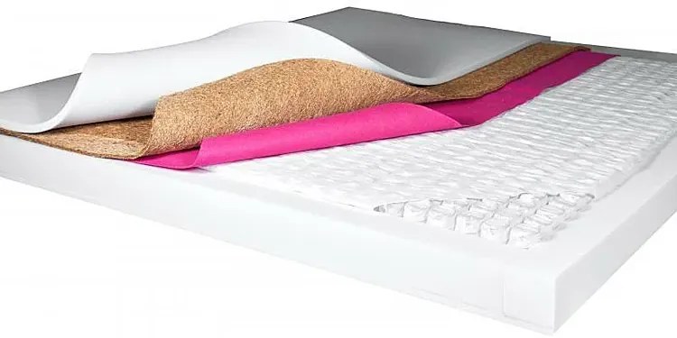 Materac kieszeniowy z matą kokosową 80x200 G0-C75