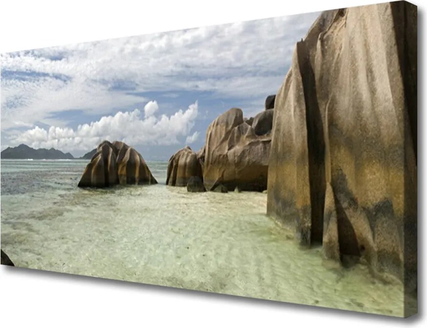 Fotoobraz na płótnie Monumentalna Formacja Skalna