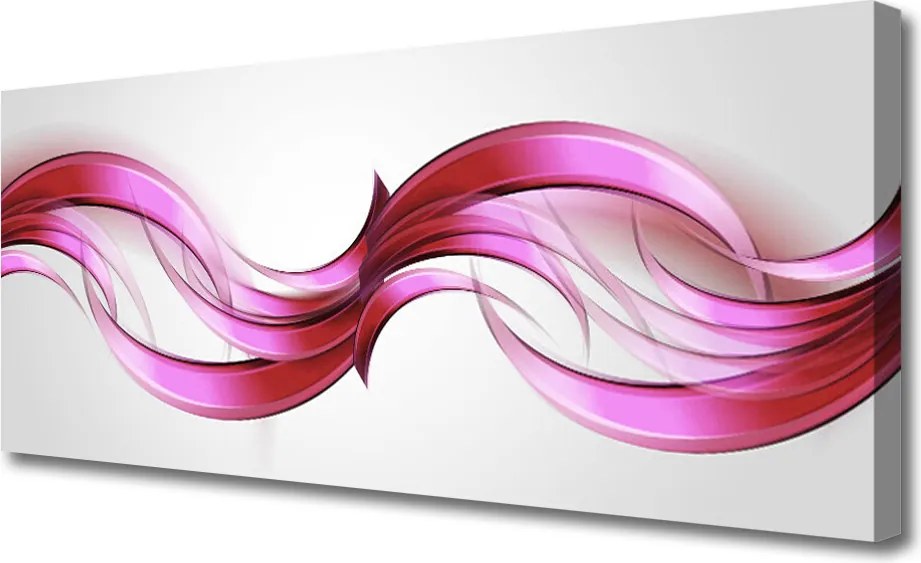 Obraz drukowany na płótnie Płynna Geometria Abstrakcji