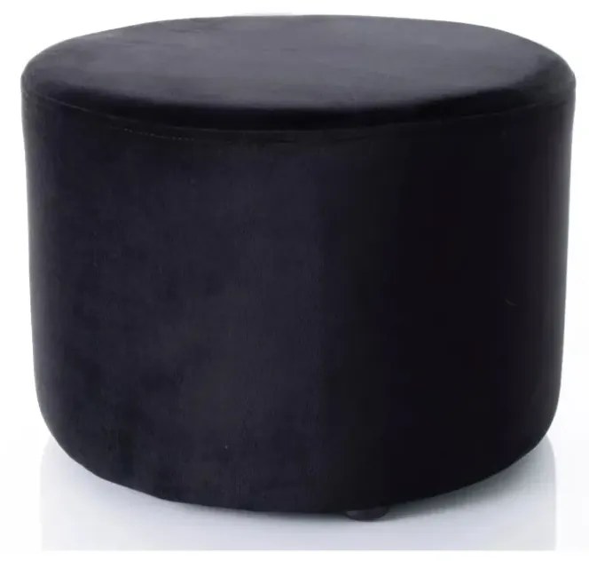 PUF DOTI A VELVET CZARNY BLUVEL 19 FI43 SIGNAL