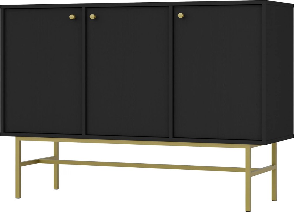 Komoda TORINO 125 cm do Salonu Sypialni Grafit