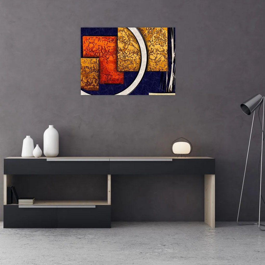 Obraz abstrakcji (70x50 cm)