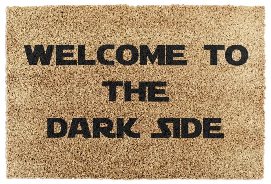 Wycieraczka z włókna kokosowego 40x60 cm Welcome to the Darkside – Artsy Doormats