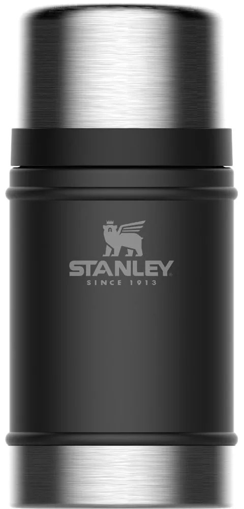 Czarny termos na jedzenie ze stali nierdzewnej 700 ml Legendary Classic Black – Stanley