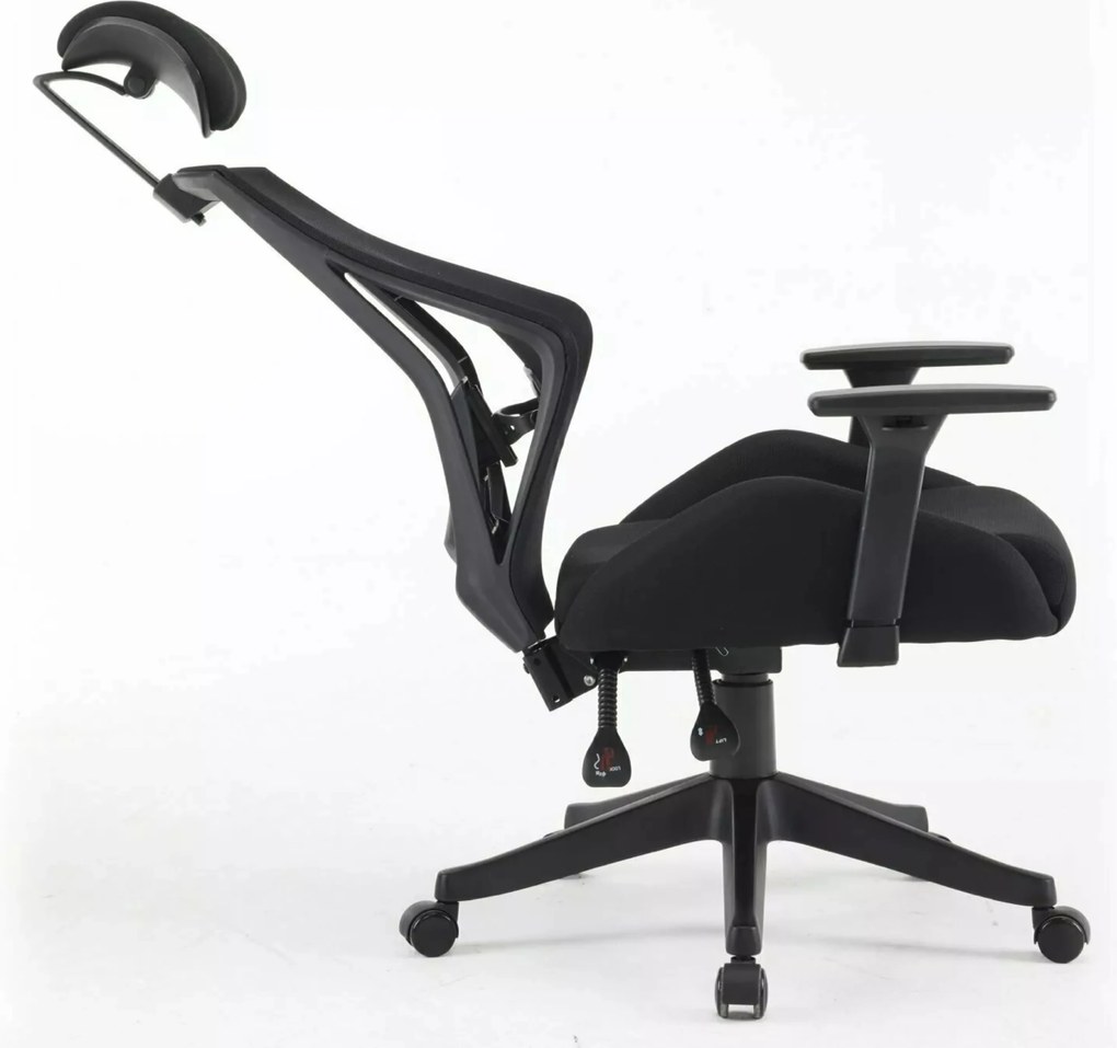 Ergonomiczne krzesło biurowe Q-406M Signal, zgodne z normą BHP