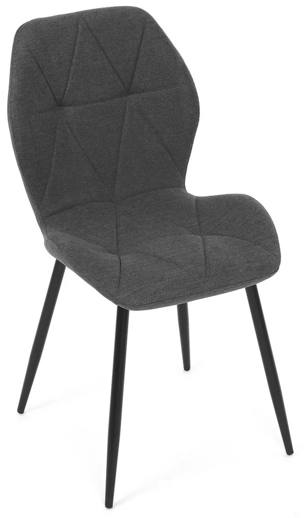 Zestaw krzeseł do jadalni CT-285 GREY2, 4 szt.