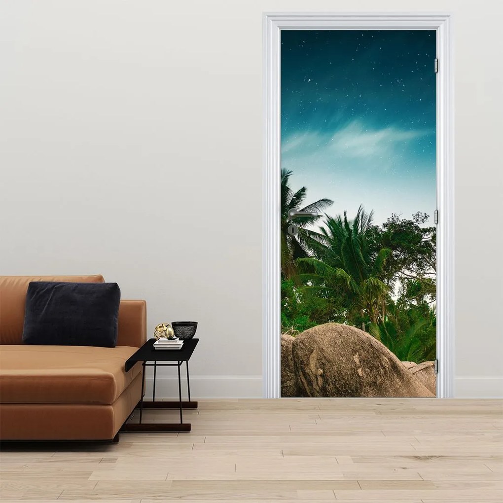 Fototapeta na drzwi - Palmy (95x205cm)