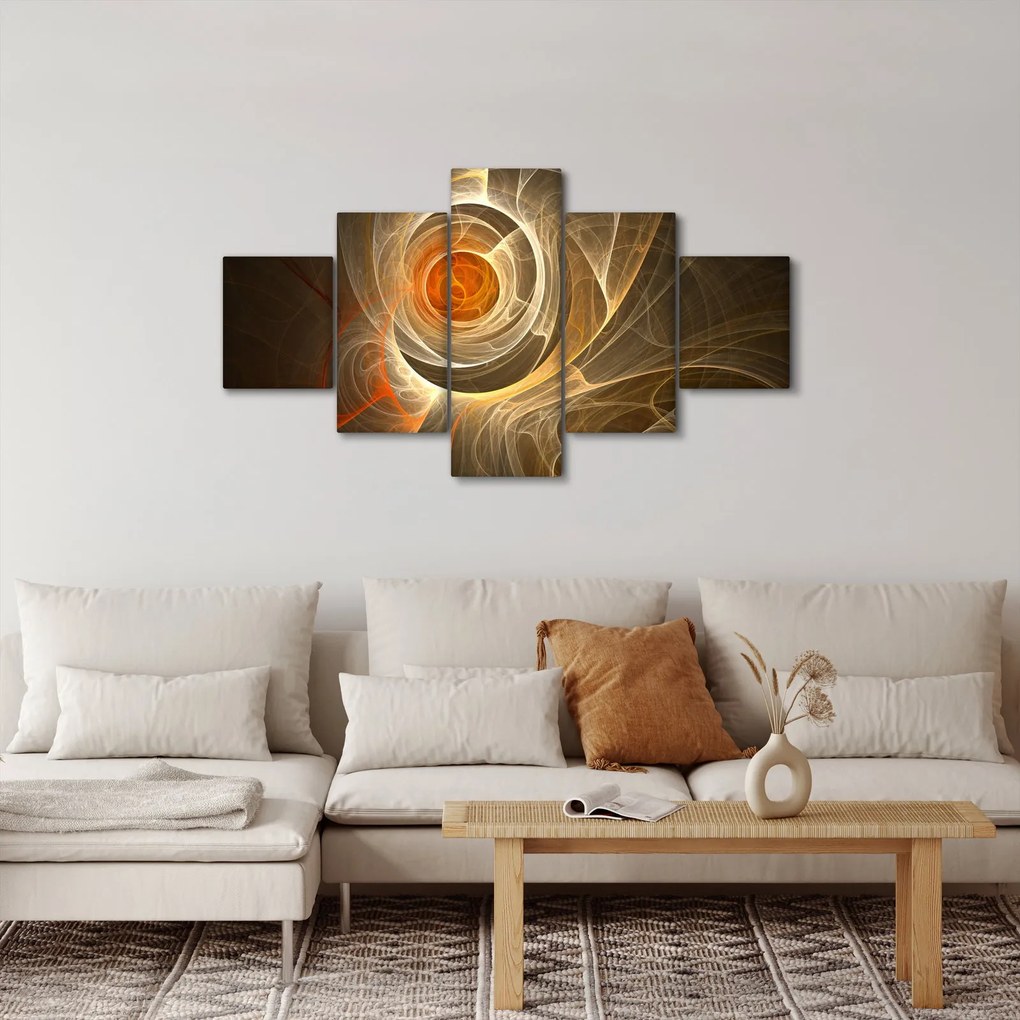 Obraz abstrakcji (125x70 cm)