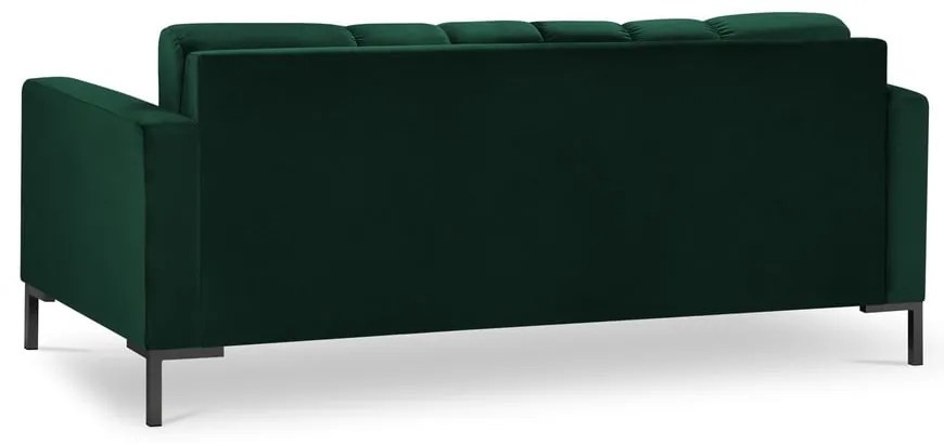 Ciemnozielona aksamitna sofa Cosmopolitan Design Bali
