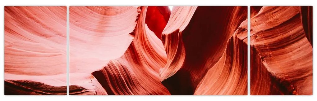 Obraz czerwonych skał (170x50 cm)