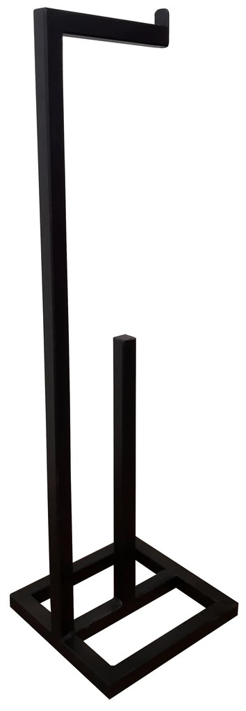 Stojak na papier toaletowy ręcznik + zapas loft industrial metal