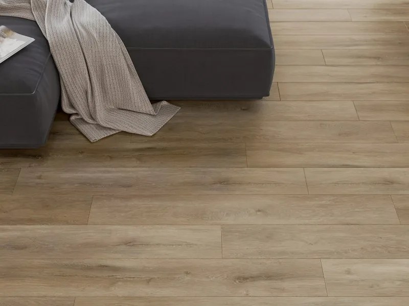 Mexen Long Creek próbka paneli winylowych SPC 6,5 mm, podkład IXPE 1,5 mm, 4 V-Fuga, Dąb - F1050-S