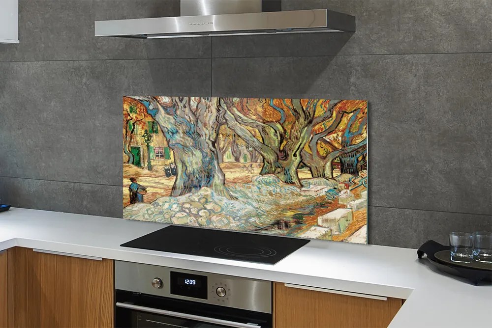 Panel nad Blat Kuchenny Naprawiający Drogę - Van Gogh