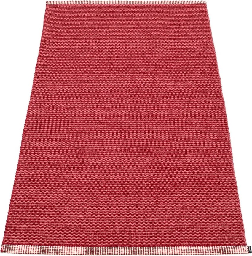 Czerwony dywan odpowiedni na zewnątrz 85x160 cm Mono Blush – Pappelina