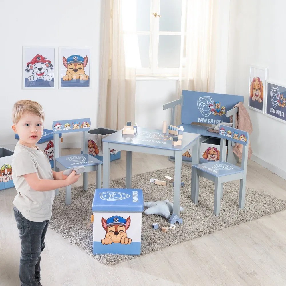 Zestaw mebli dla dzieci 3 szt. Paw Patrol – Roba