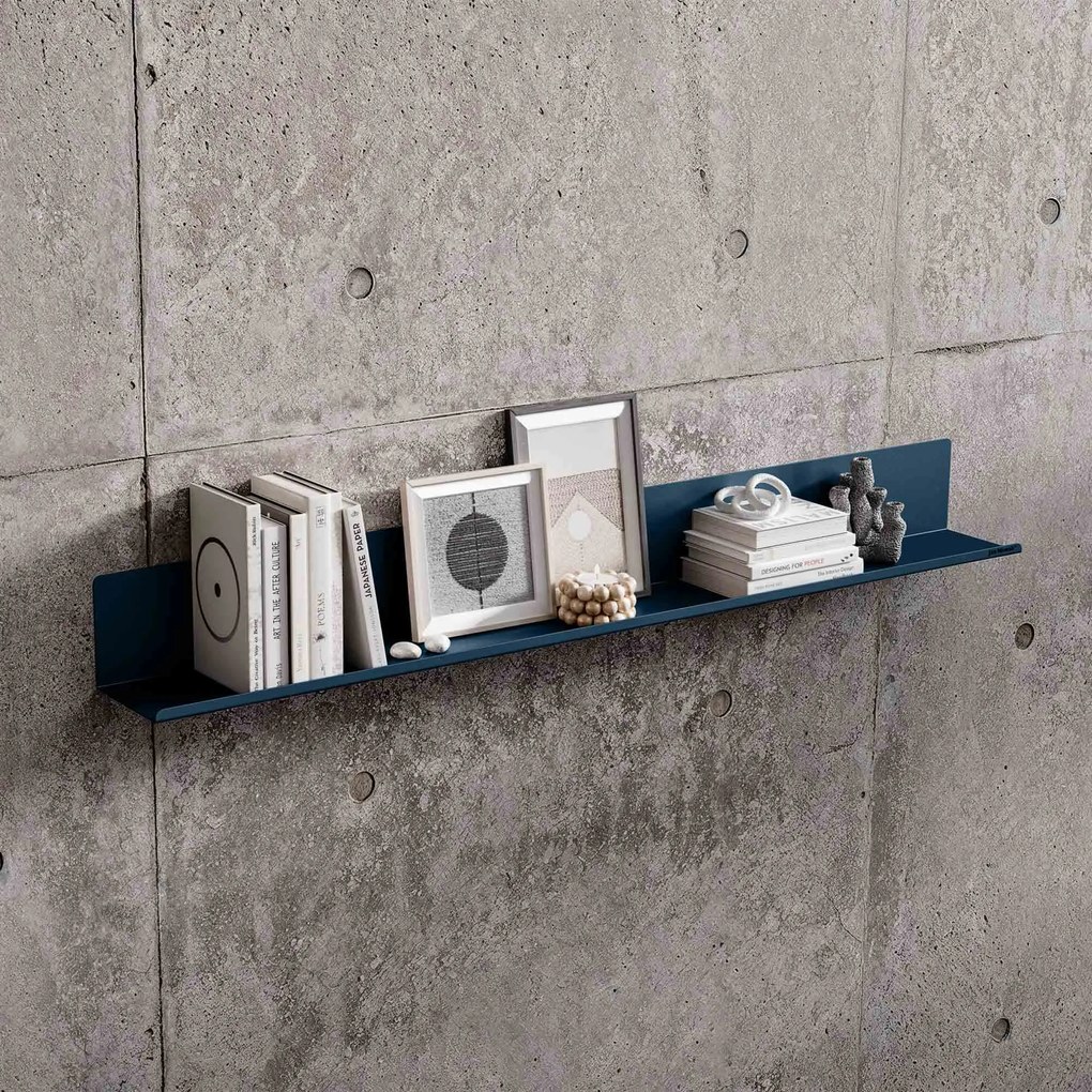 Półka wisząca JOANNE 1200 mm, Modern: granatowa