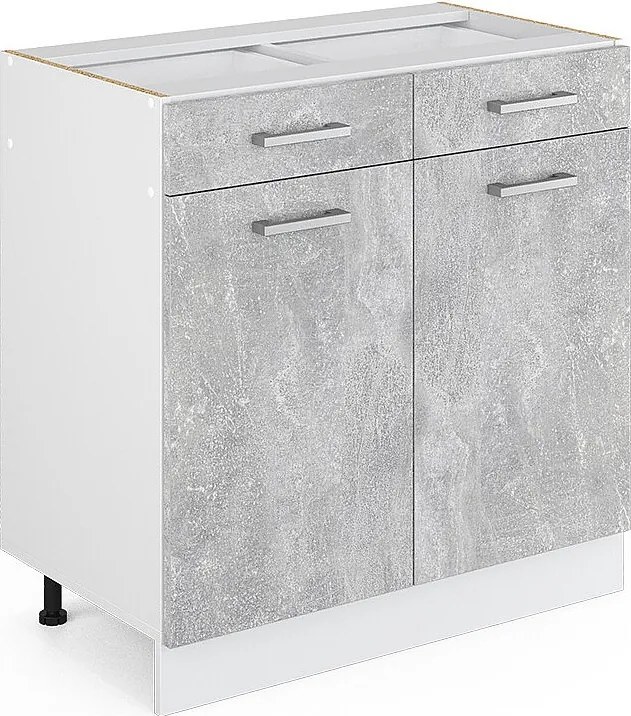 Szafka dolna do kuchni beton 80x46x81.6 r-line