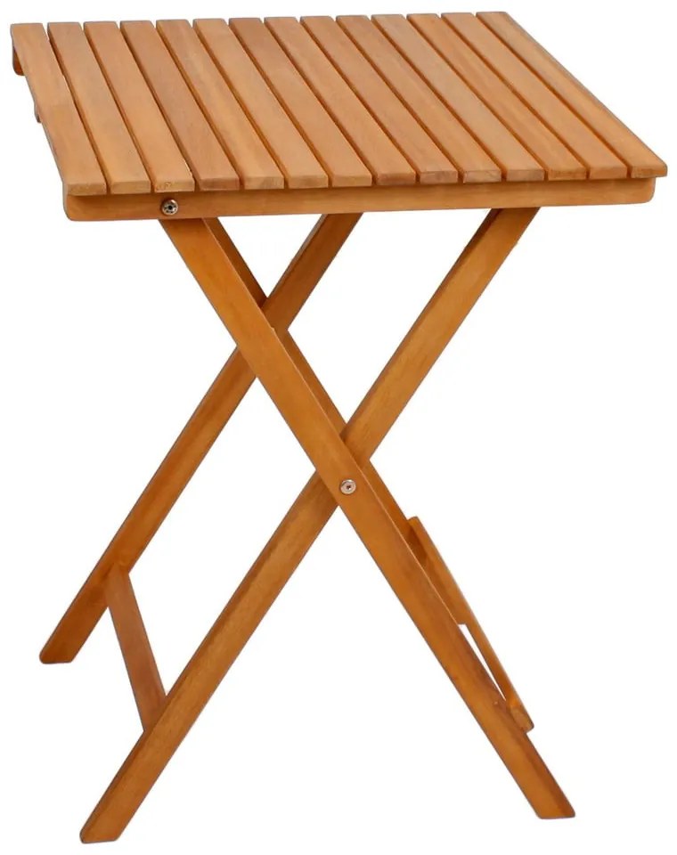 Stół ogrodowy z litego drewna akacjowego 55x55 cm Alameda – Garden Pleasure