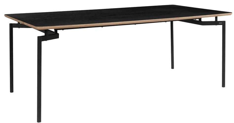 Czarny stół 100x200 cm Alto – Støraa