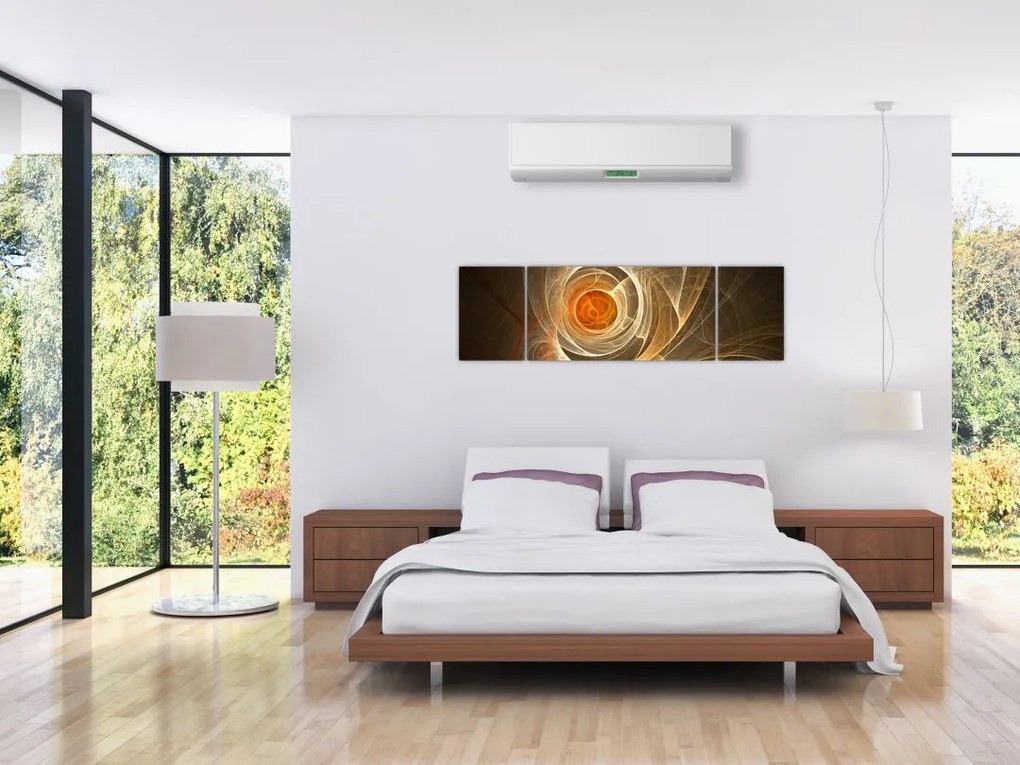 Obraz abstrakcji (170x50 cm)