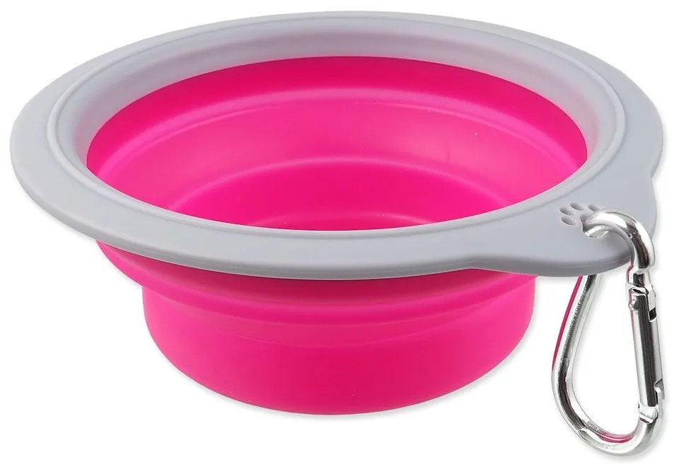 Plastikowa miska podróżna dla psów ø 18 cm Dog Fantasy – Plaček Pet Products