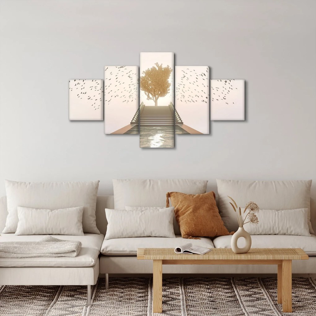 Obraz - Most do nieznanego (125x70 cm)