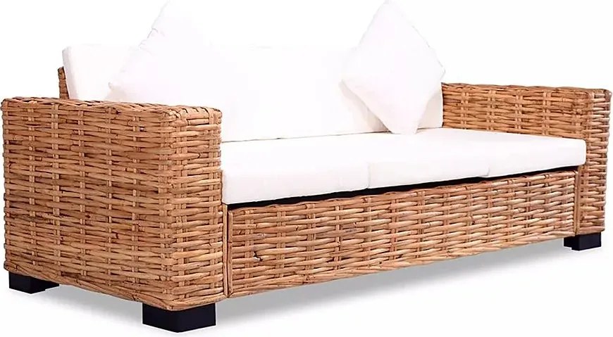 Rattanowa sofa trzyosobowa M8-M93