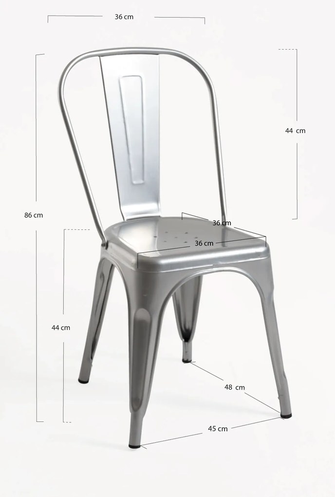 Zestaw 4 Krzese Torix