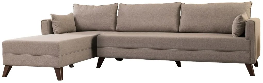 Sofa narożna Bella Narożnik Lewy 1 Kremowy
