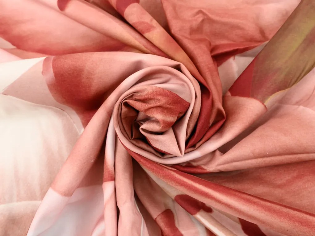PrzytulneMieszkanie.pl PrzytulneMieszkanie.pl 3D Bawełniana pościel LILYVIA, szara Rozmiar pościeli: 70 x 90 cm | 140 x 200 cm