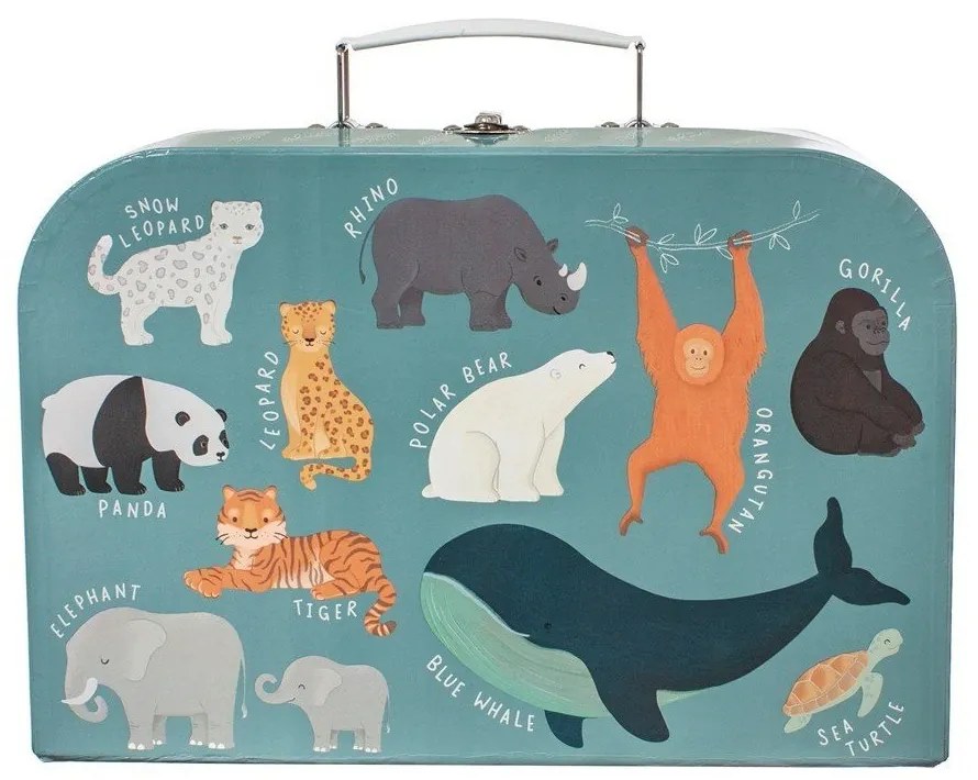 Naczynia do kuchni dziecięcej Endangered Animals – Sass &amp; Belle