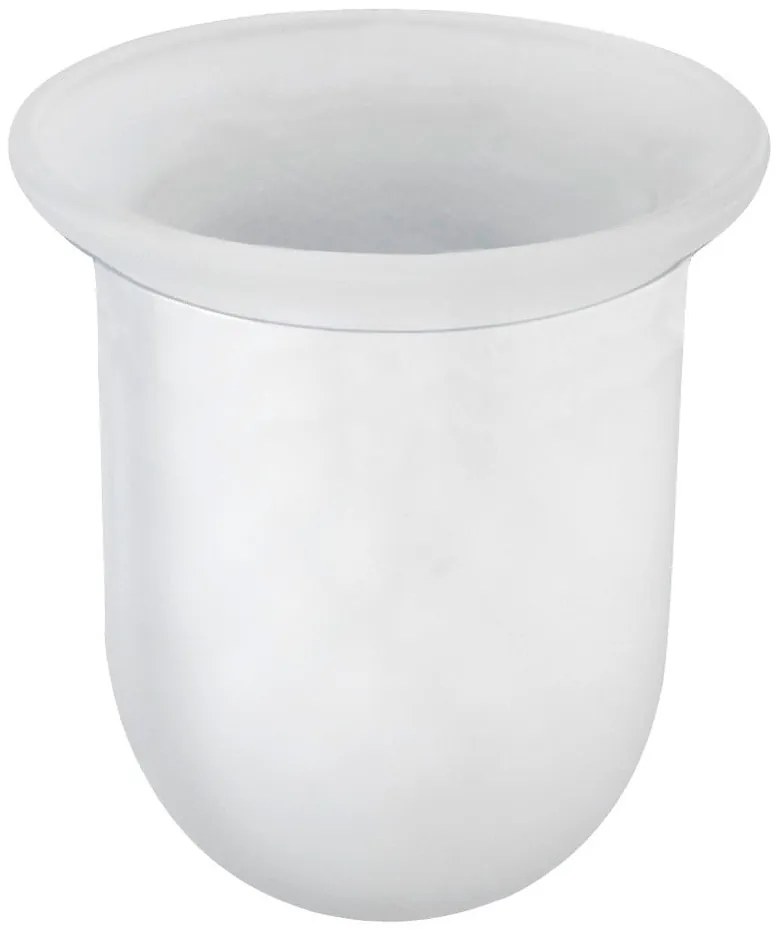 Szklany pojemnik na szczotkę toaletową – Wenko