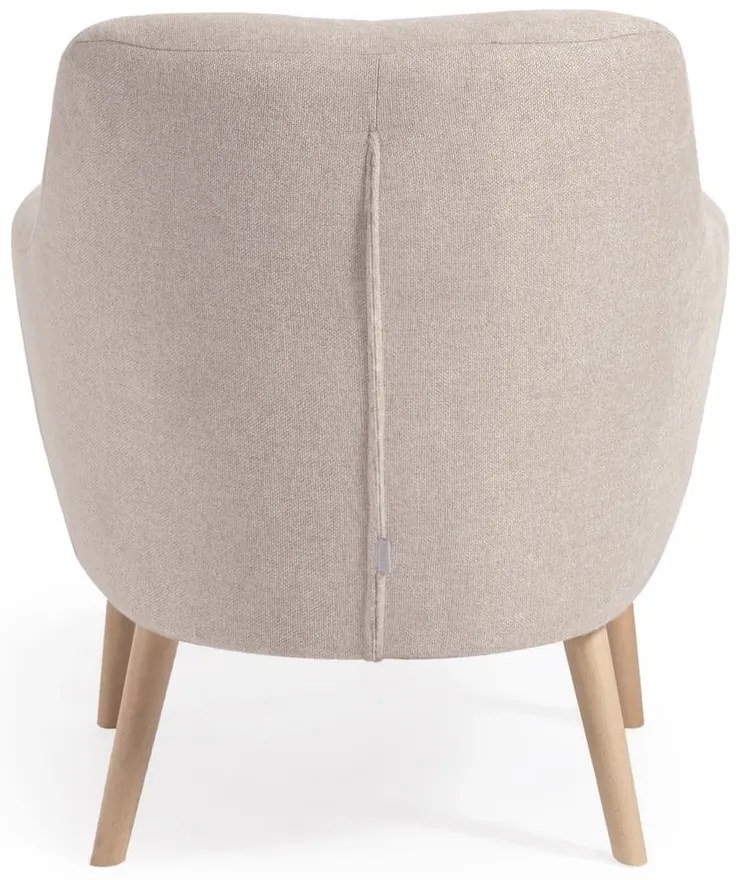Beżowy fotel Candela – Kave Home