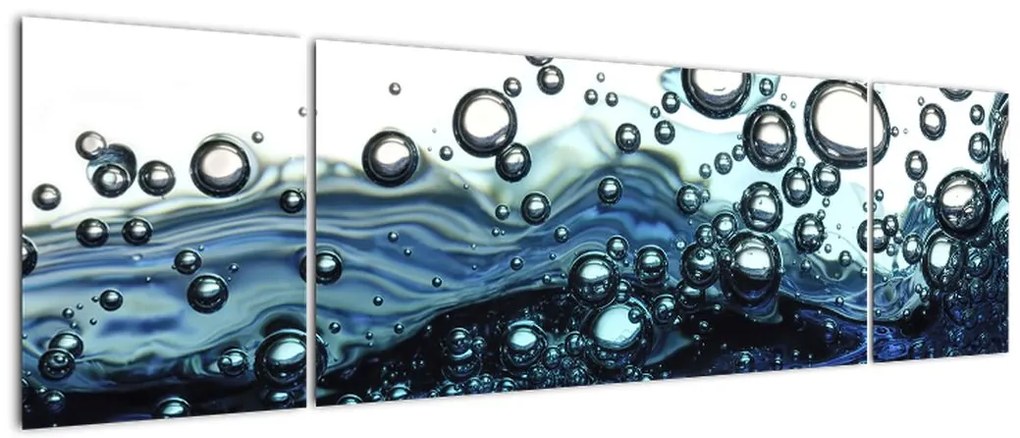 Obraz bąbelków (170x50 cm)