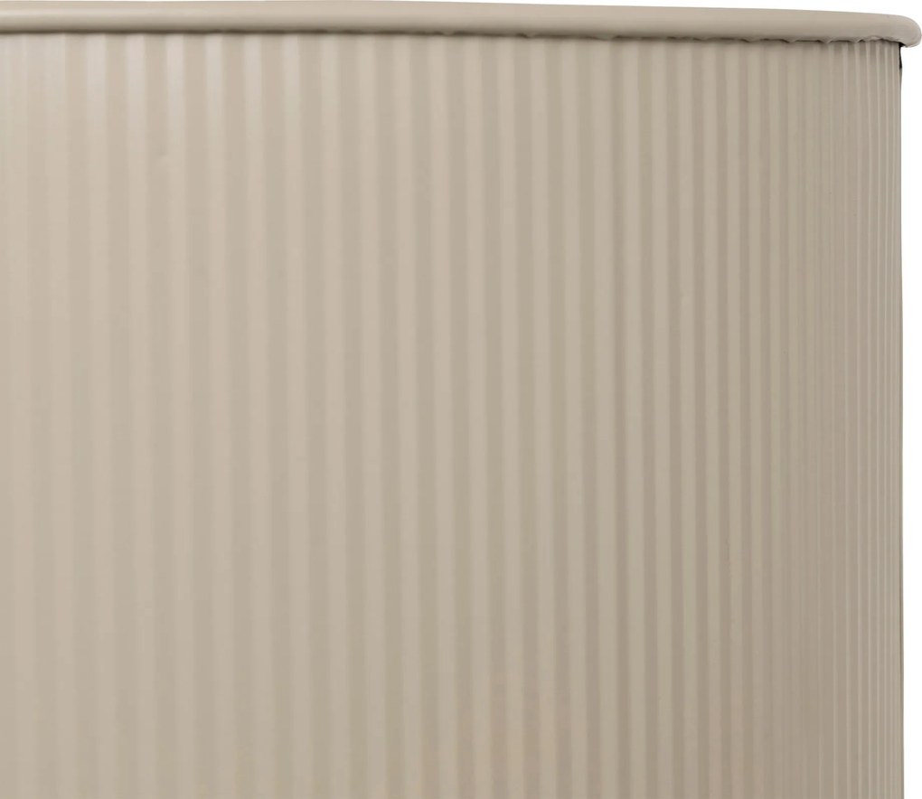 Donice metalowe, 2 sztuki, AZE, Ø 30 cm