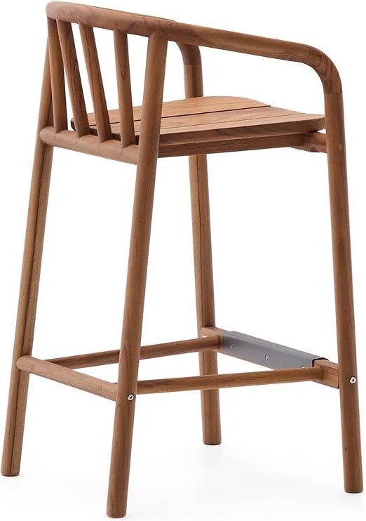 Drewniany hoker ogrodowy w naturalnym kolorze Turqueta – Kave Home