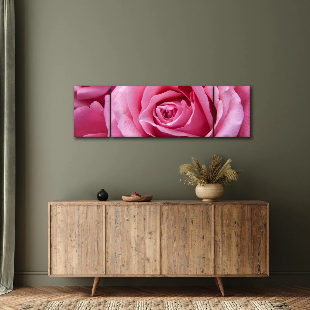 Obraz róży (170x50 cm)
