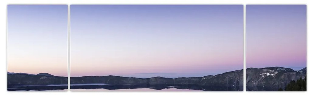 Obraz jeziora (170x50 cm)